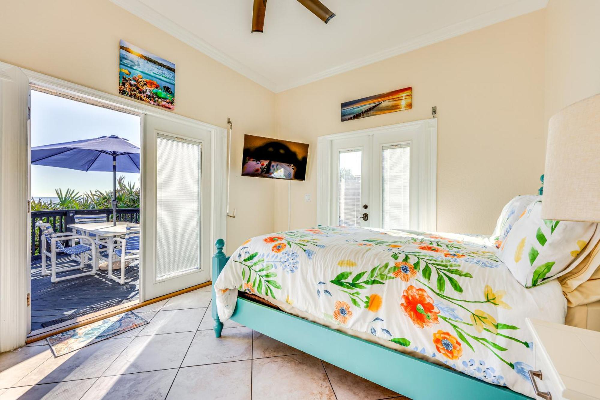 Oceanfront Oasis In Flagler Beach With Deck And Views! Екстер'єр фото