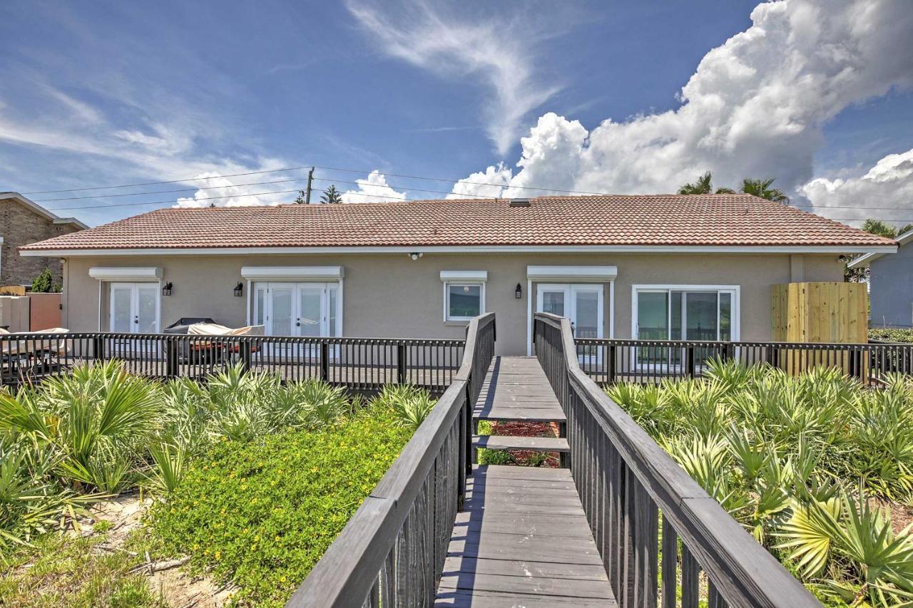 Oceanfront Oasis In Flagler Beach With Deck And Views! Екстер'єр фото